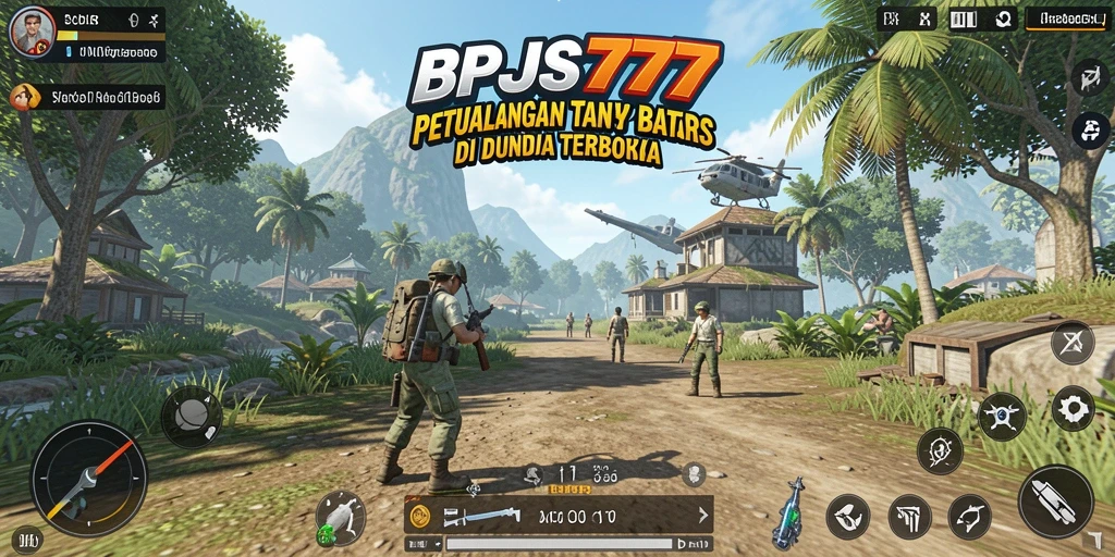 Tangkapan layar gameplay BPJS777 menampilkan dunia terbuka yang luas.