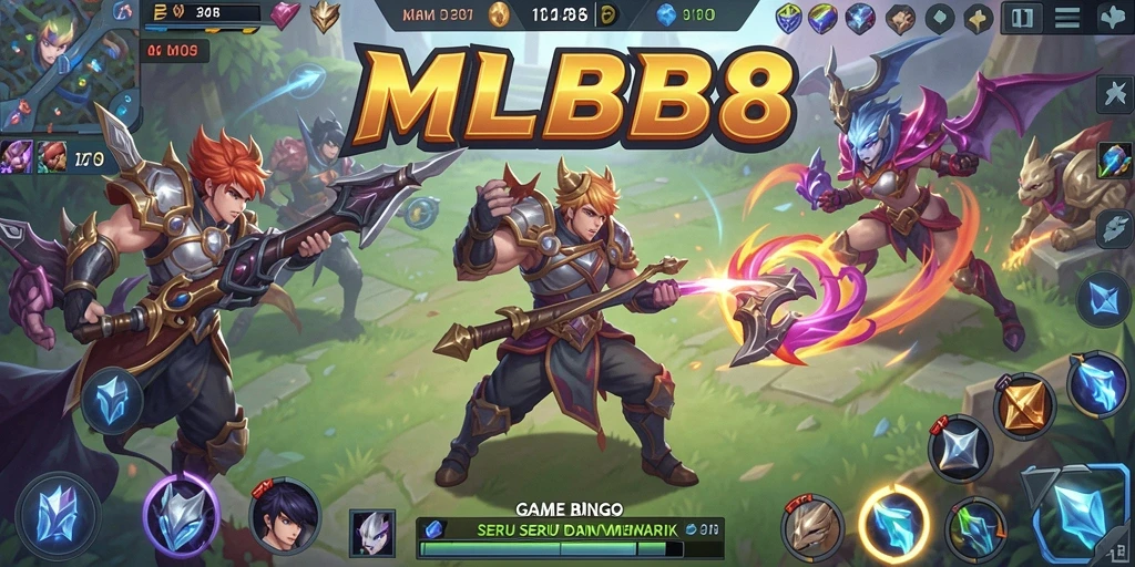 Tampilan gameplay MLBB8 yang seru dan interaktif.