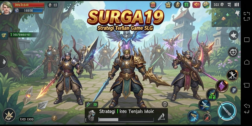 Screenshot gameplay SURGA19 dengan aksi strategi yang mendalam.