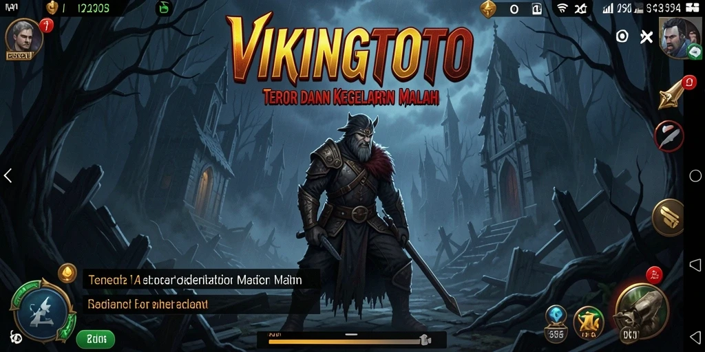Gameplay menegangkan dengan atmosfer menyeramkan di VIKINGTOTO.